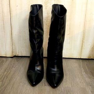 LF Life black leather boots